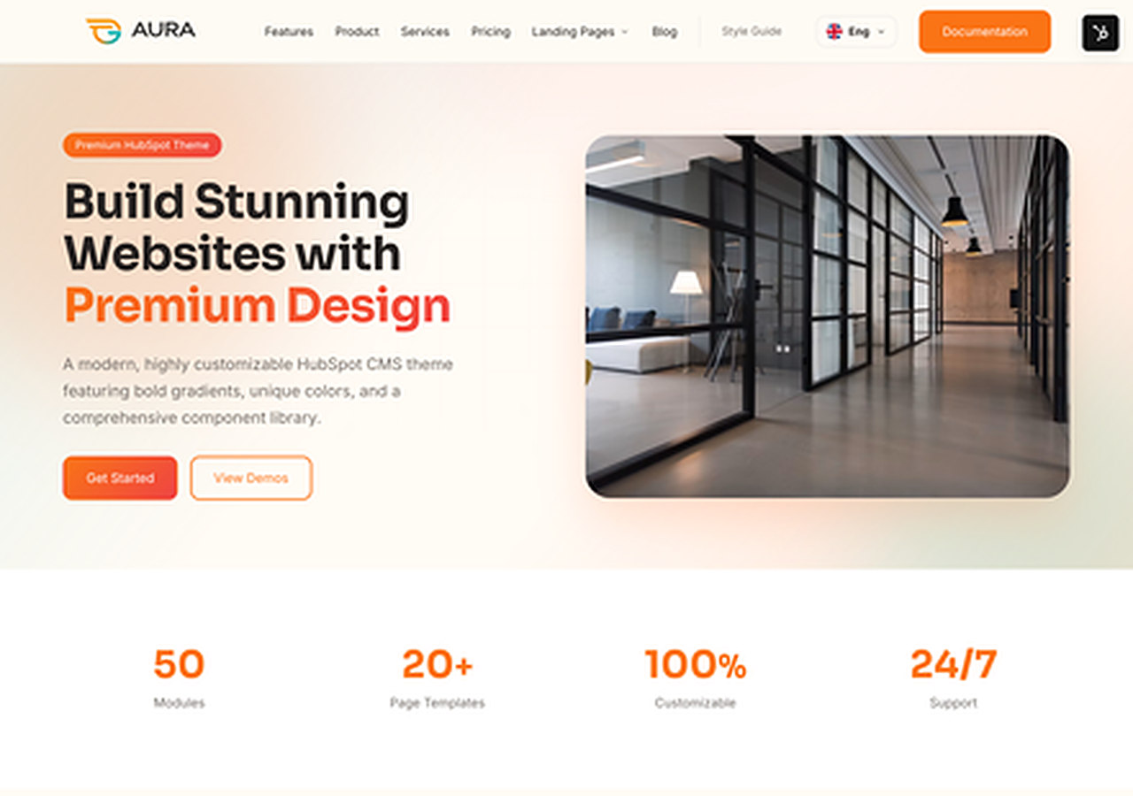 Aura — homepage