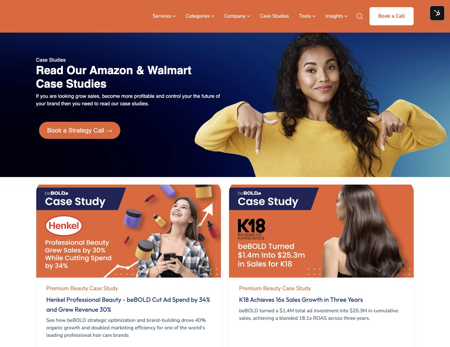 BeBold Digital — case studies