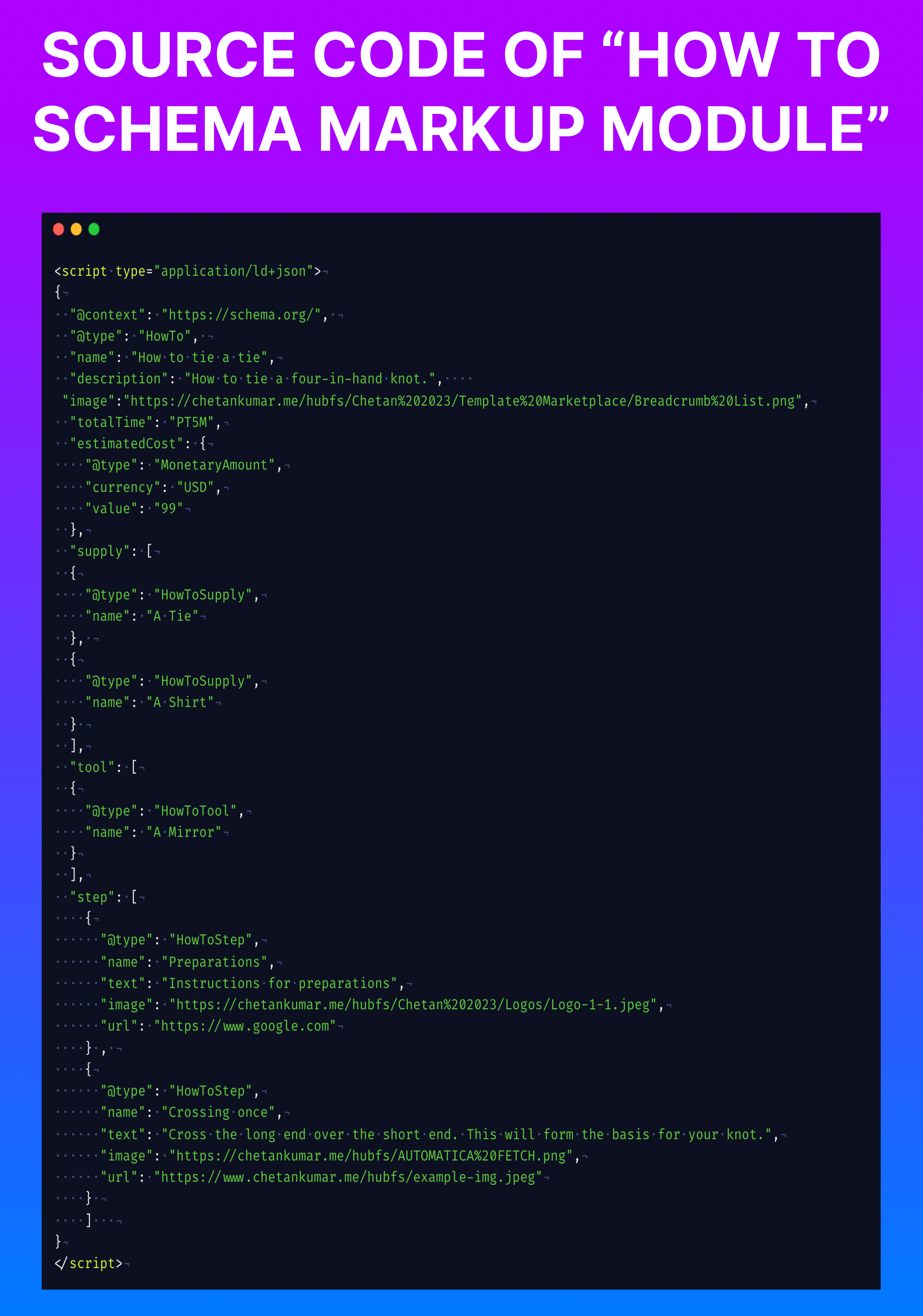 Preview of How To Schema Markup